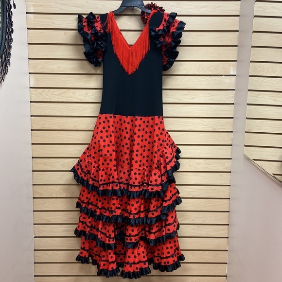 Ballroom Dance Pasadoble women dress Size Small Medium - Picture 5 of 6